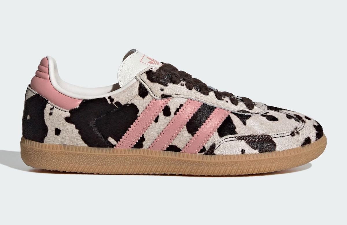 阿迪達斯 Samba 為 2025 年秋季推出 "牛印 "套裝 adidas Samba, adidas - 阿迪達斯 Samba 為 2025 年秋季推出 "牛印 "套裝