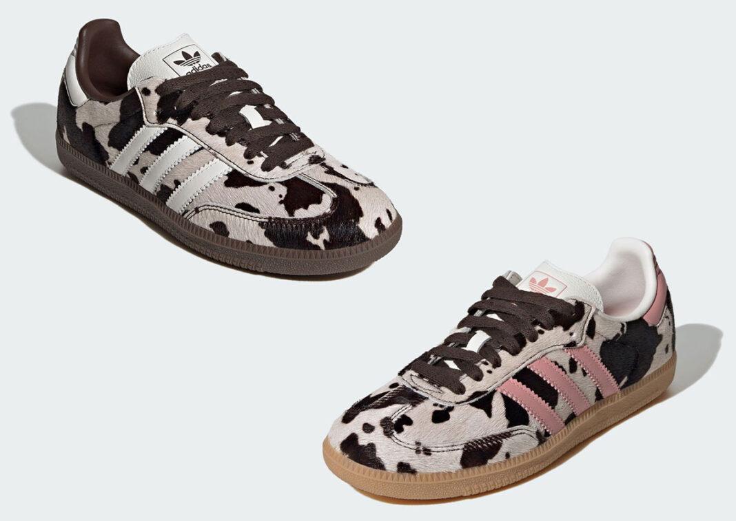 adidas Samba, adidas - 阿迪達斯 Samba 為 2025 年秋季推出 "牛印 "套裝