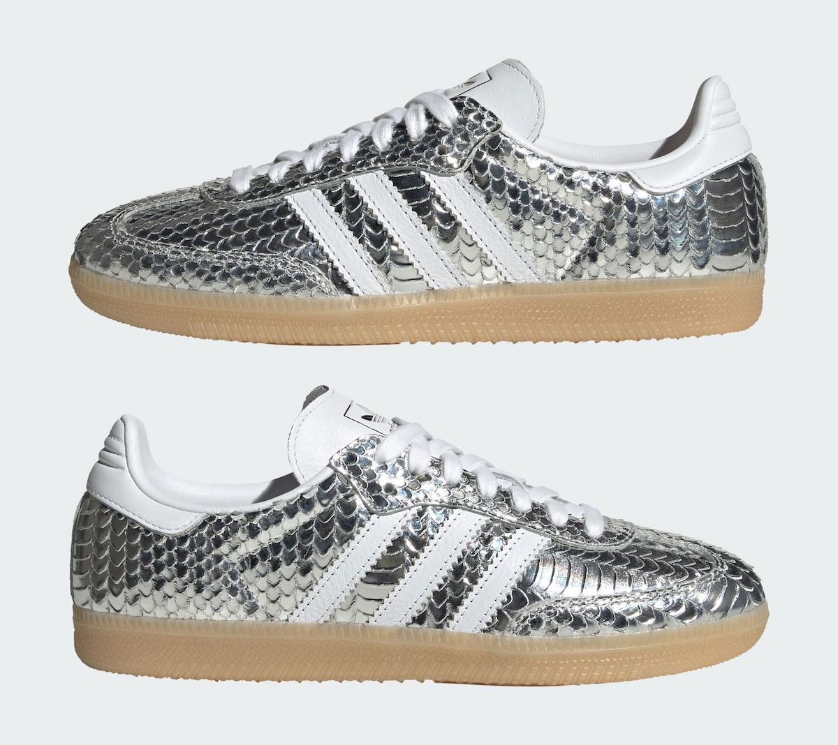 adidas Samba, adidas - 阿迪達斯桑巴閃耀 "漆皮蛇皮 "套裝