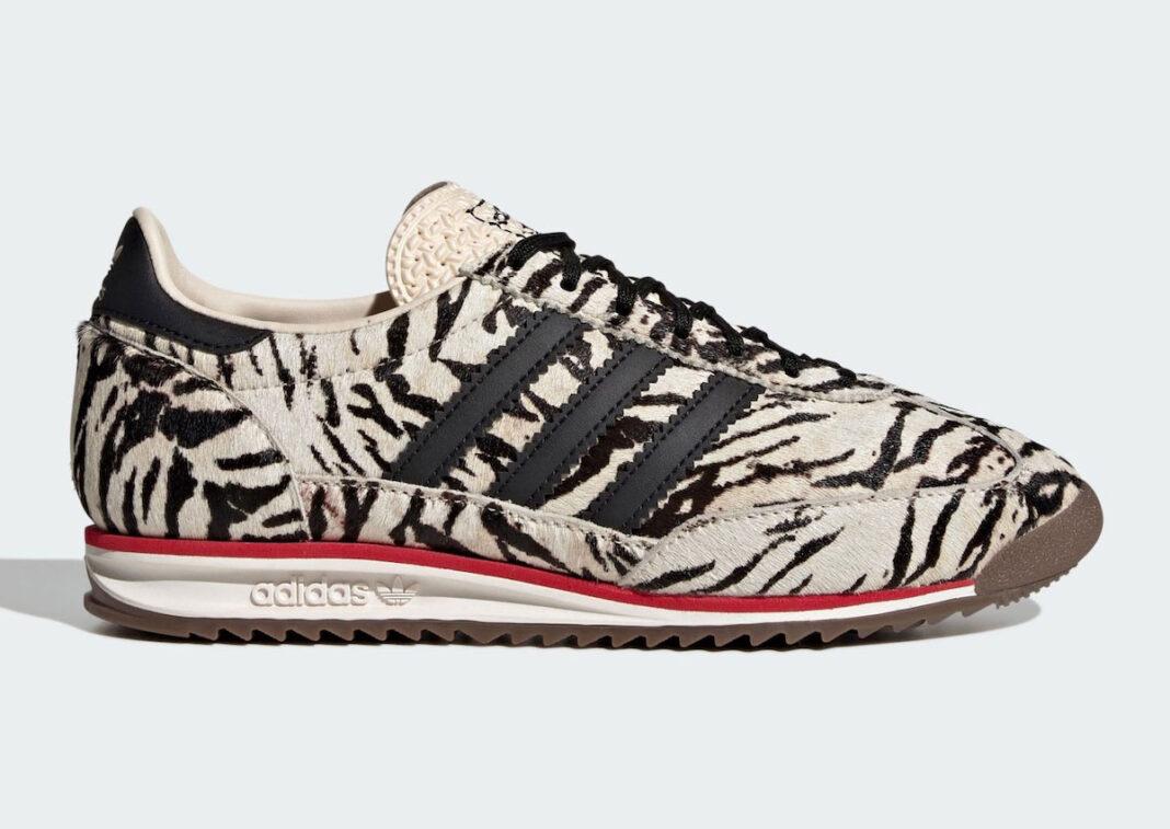 adidas SL 72, adidas - 阿迪達斯 SL 72 "斑馬 "亮相，斯嘉麗配色更出色
