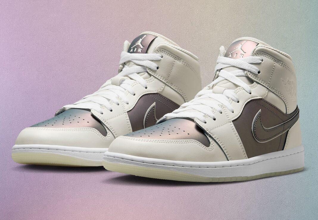Air Jordan 1 Mid, Air Jordan 1, Air Jordan - Air Jordan 1 Mid "Phantom" 採用五彩塗層