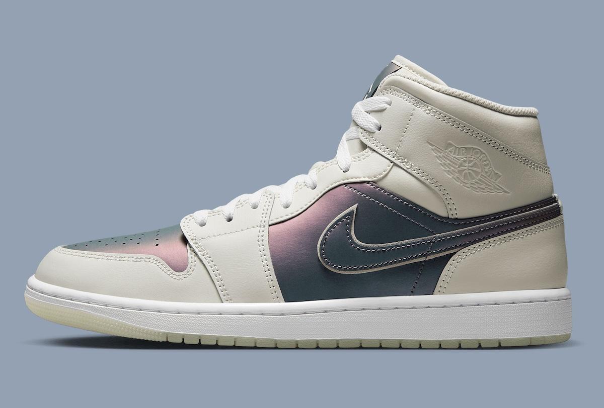 Air Jordan 1 Mid "Phantom" 採用五彩塗層 Air Jordan 1 Mid, Air Jordan 1, Air Jordan - Air Jordan 1 Mid "Phantom" 採用五彩塗層