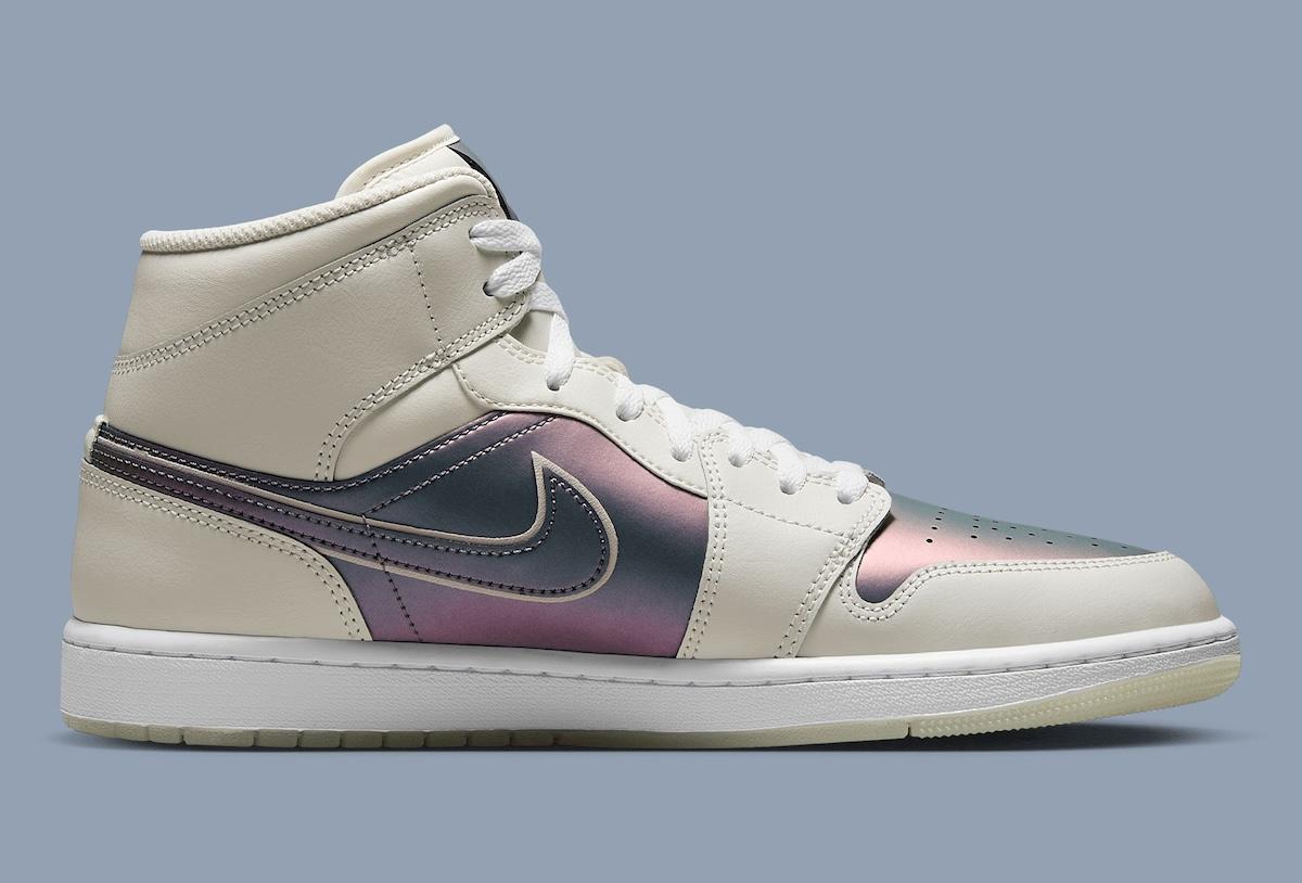 Air Jordan 1 Mid "Phantom" 採用五彩塗層 Air Jordan 1 Mid, Air Jordan 1, Air Jordan - Air Jordan 1 Mid "Phantom" 採用五彩塗層