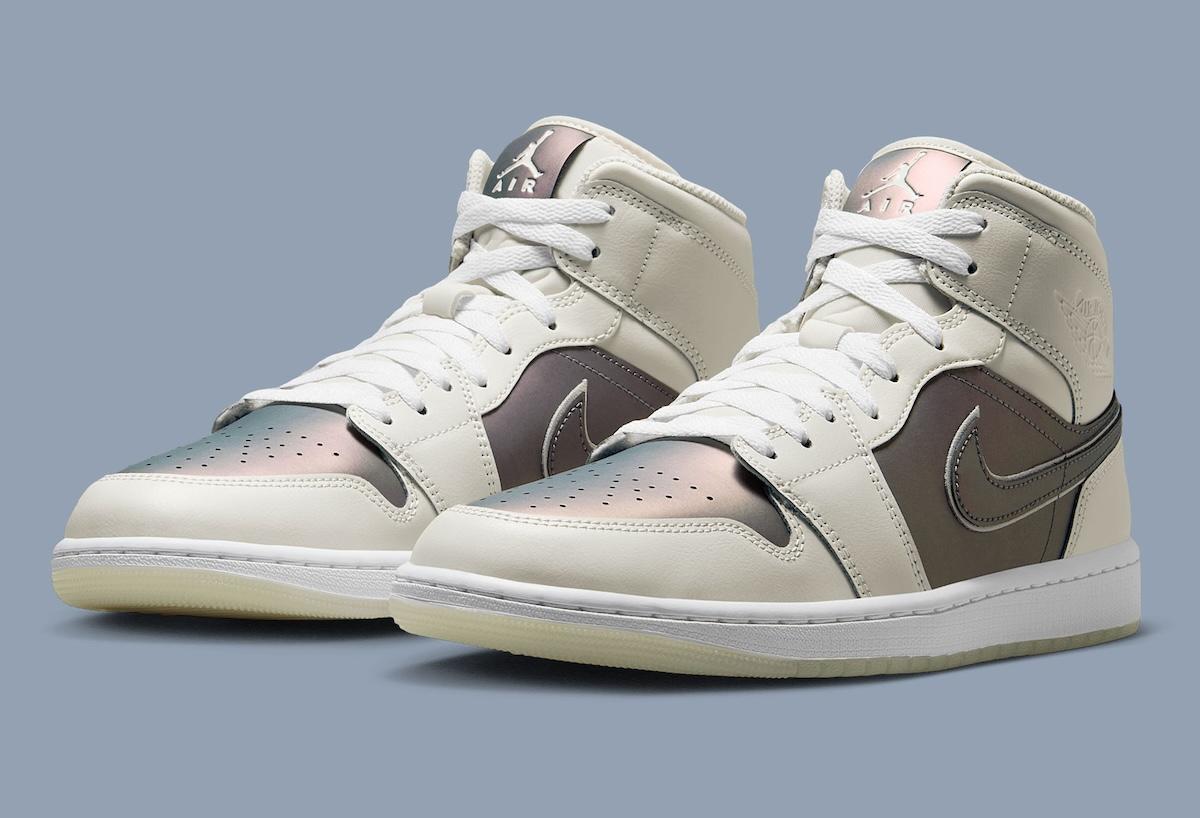 Air Jordan 1 Mid "Phantom" 採用五彩塗層 Air Jordan 1 Mid, Air Jordan 1, Air Jordan - Air Jordan 1 Mid "Phantom" 採用五彩塗層