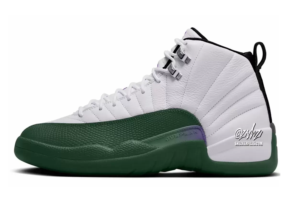 Air Jordan 12 "Bucks" 2026 年秋季發佈 Air Jordan 12, Air Jordan 1, Air Jordan - Air Jordan 12 "Bucks" 2026 年秋季發佈