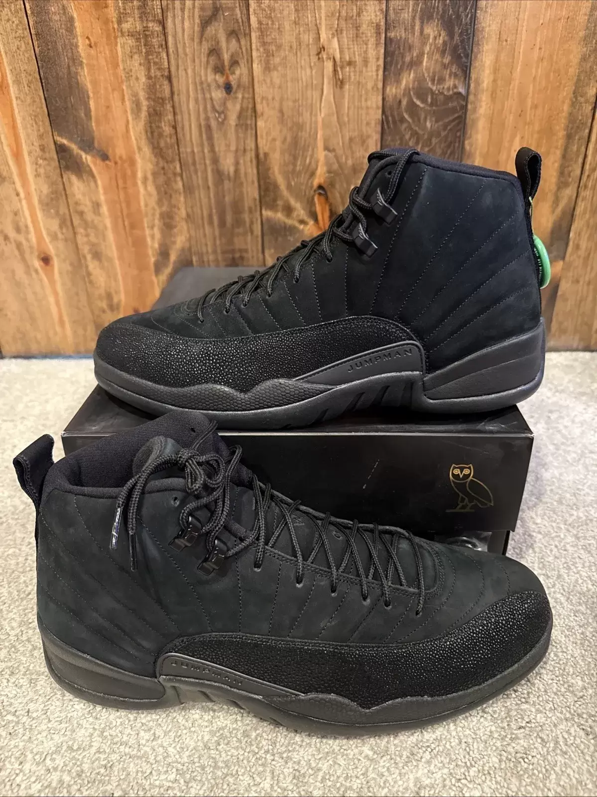 球鞋話題:OVO x Air Jordan 12 "黑色" Sneaker Talk, OVO, Drake, Air Jordan 12, Air Jordan 1 - 球鞋話題:OVO x Air Jordan 12 "黑色"