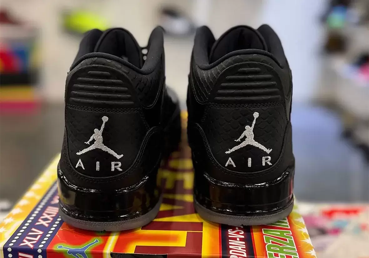 Air Jordan 3 "El Vuelo" 黑色樣品曝光 Jordan Brand, Air Jordan 3, Air Jordan - Air Jordan 3 "El Vuelo" 黑色樣品曝光