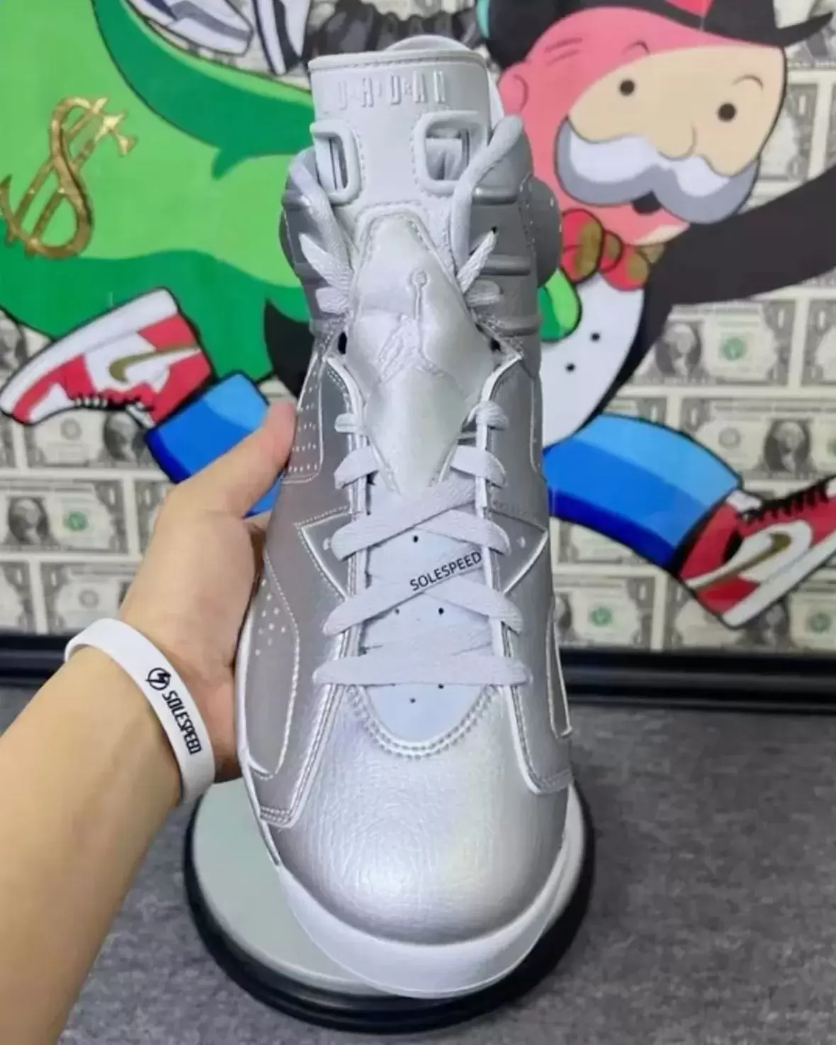 第一印象:PSG x Air Jordan 6 "金屬銀 "系列 PSG, Air Jordan 6 PSG, Air Jordan 6, Air Jordan - 第一印象:PSG x Air Jordan 6 "金屬銀 "系列