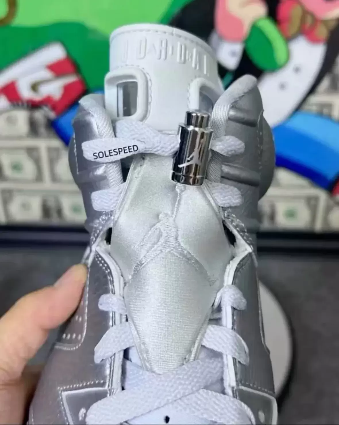 第一印象:PSG x Air Jordan 6 "金屬銀 "系列 PSG, Air Jordan 6 PSG, Air Jordan 6, Air Jordan - 第一印象:PSG x Air Jordan 6 "金屬銀 "系列