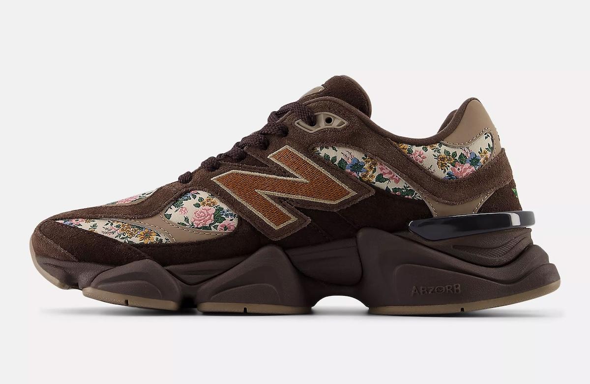 atmos Pink x New Balance 9060 "永恆之美 "增加了花朵裝飾 New Balance 9060, New Balance, atmos - atmos Pink x New Balance 9060 "永恆之美 "增加了花朵裝飾