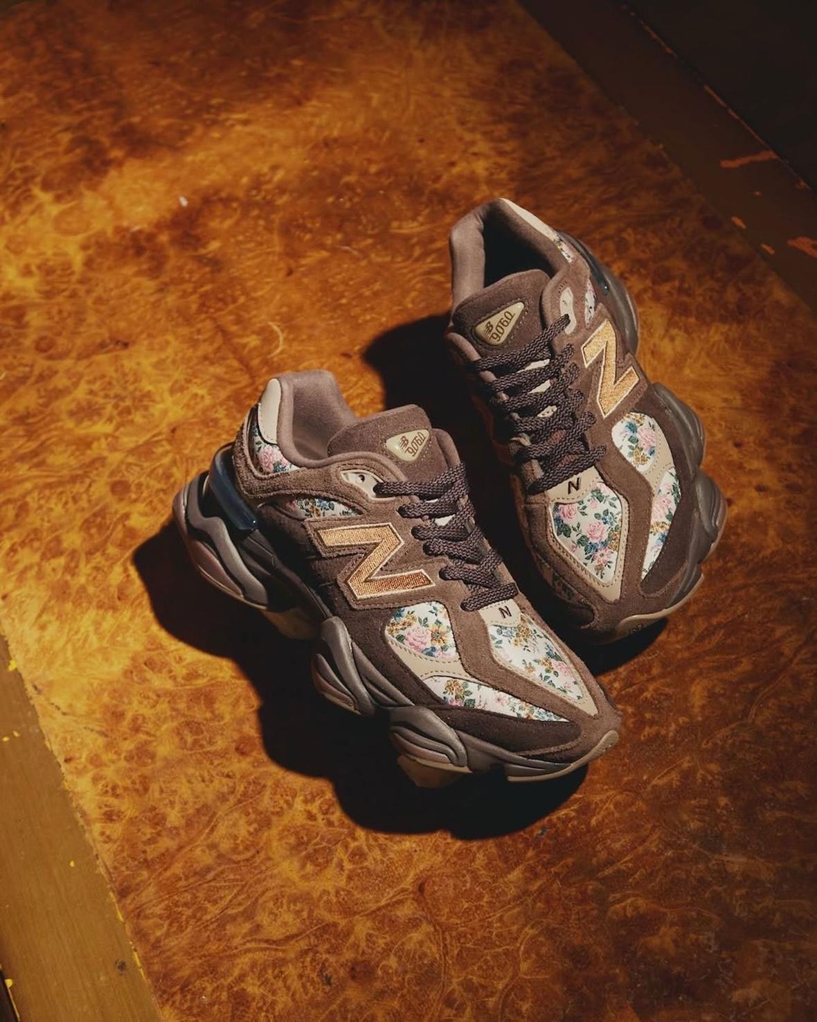 atmos Pink x New Balance 9060 "永恆之美 "增加了花朵裝飾 New Balance 9060, New Balance, atmos - atmos Pink x New Balance 9060 "永恆之美 "增加了花朵裝飾