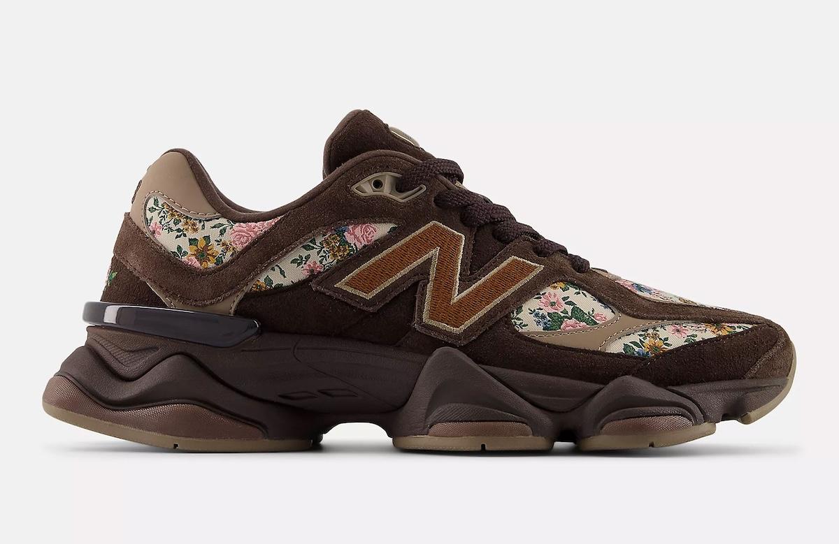 atmos Pink x New Balance 9060 "永恆之美 "增加了花朵裝飾 New Balance 9060, New Balance, atmos - atmos Pink x New Balance 9060 "永恆之美 "增加了花朵裝飾