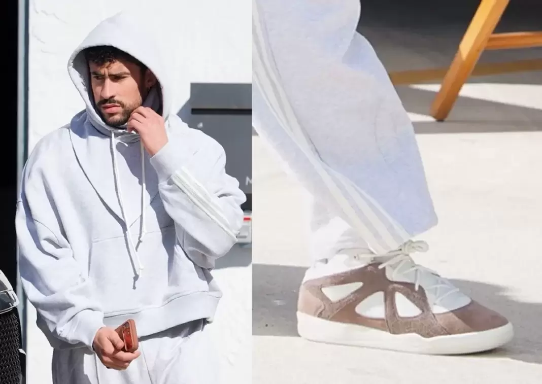 壞兔子被發現穿着阿迪達斯 BadBo 1.0,這是他的首款簽名鞋 Lionel Messi, Bad Bunny, adidas BadBo 1.0, adidas - 壞兔子被發現穿着阿迪達斯 BadBo 1.0,這是他的首款簽名鞋