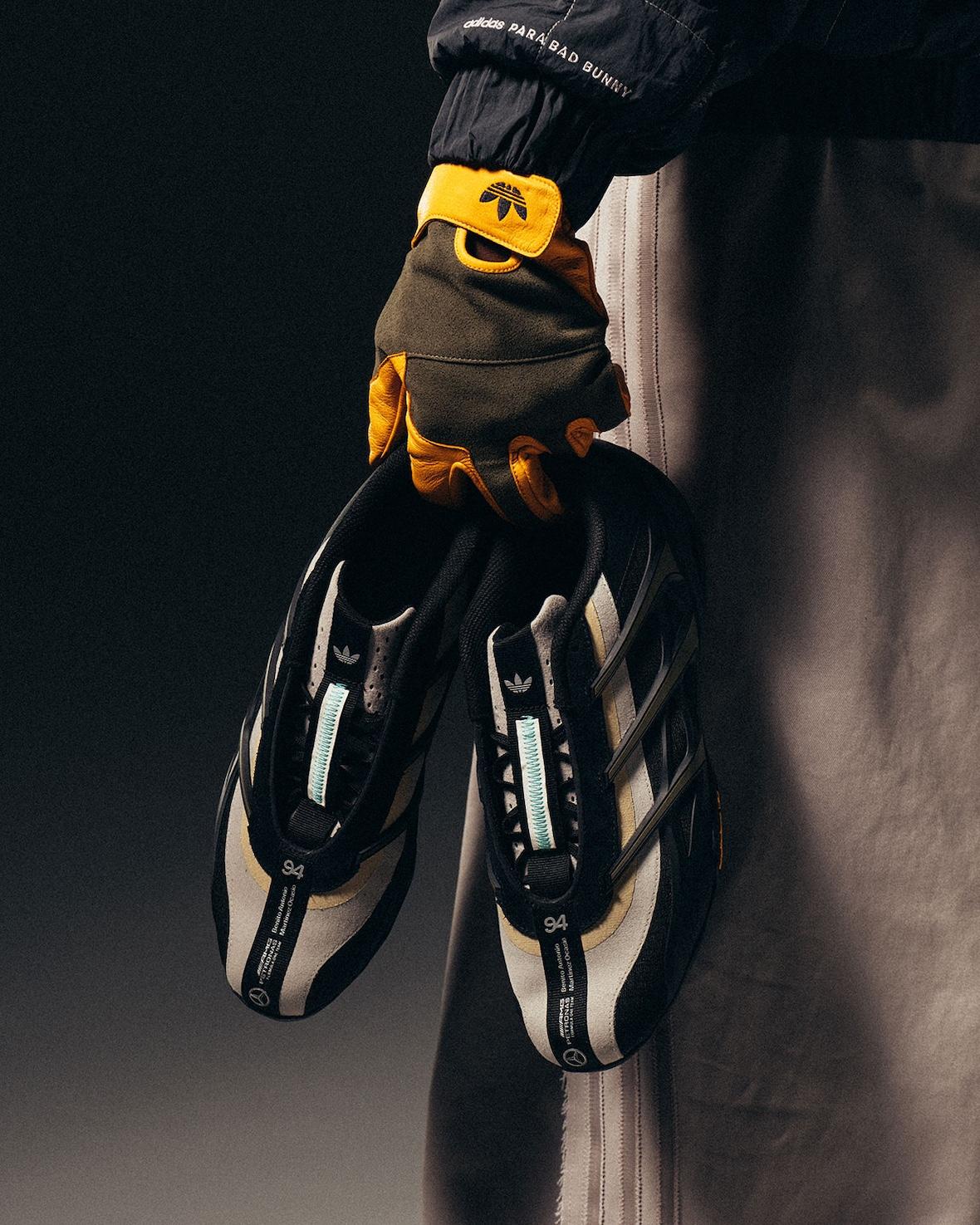 Bad Bunny x adidas x Mercedes-AMG PETRONAS F1 系列將於 2025 年 11 月上市 Bad Bunny, adidas Adiracer, adidas - Bad Bunny x adidas x Mercedes-AMG PETRONAS F1 系列將於 2025 年 11 月上市