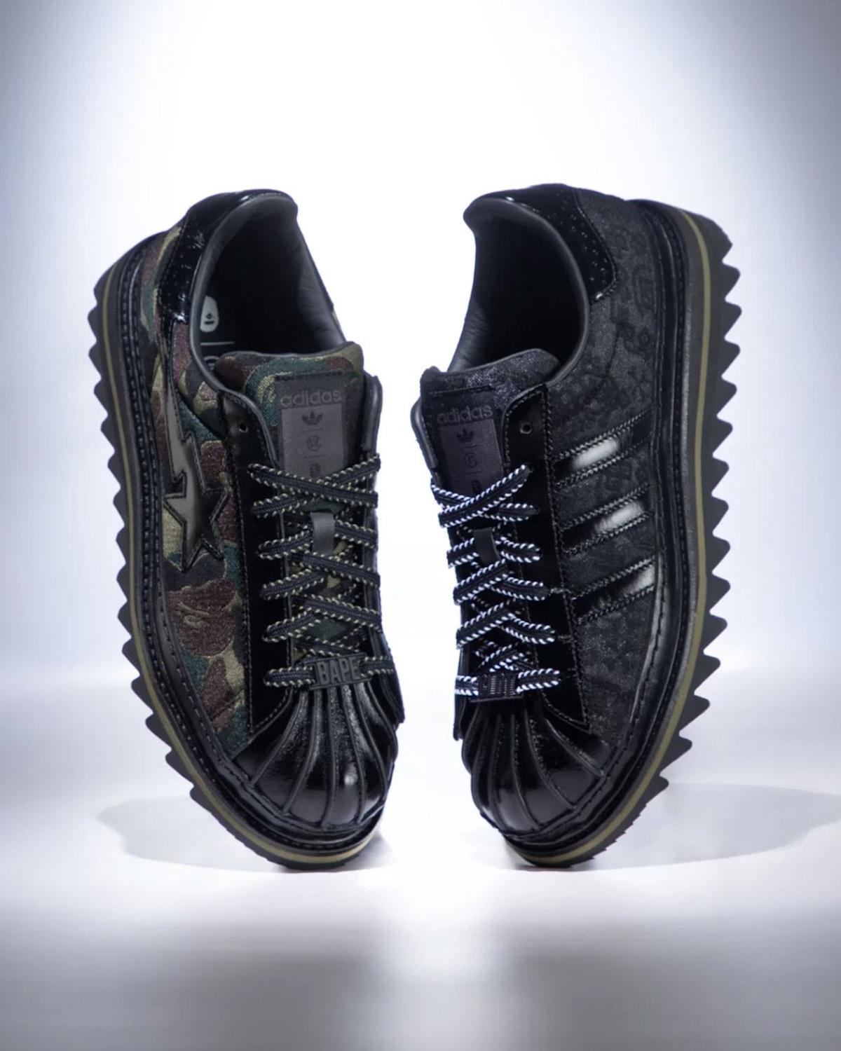 CLOT、BAPE 和 adidas 聯手打造 ComplexCon 獨家超級巨星 ComplexCon, CLOT, BAPE, adidas superstar, adidas - CLOT、BAPE 和 adidas 聯手打造 ComplexCon 獨家超級巨星
