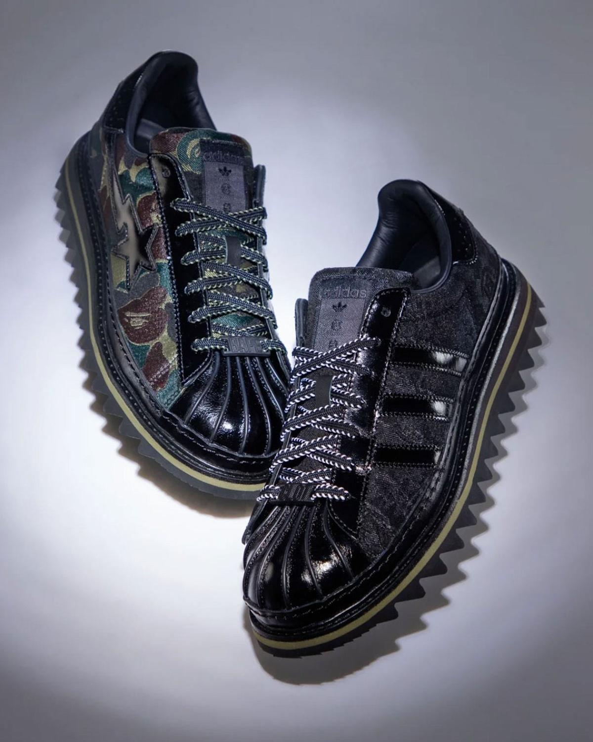 CLOT、BAPE 和 adidas 聯手打造 ComplexCon 獨家超級巨星 ComplexCon, CLOT, BAPE, adidas superstar, adidas - CLOT、BAPE 和 adidas 聯手打造 ComplexCon 獨家超級巨星