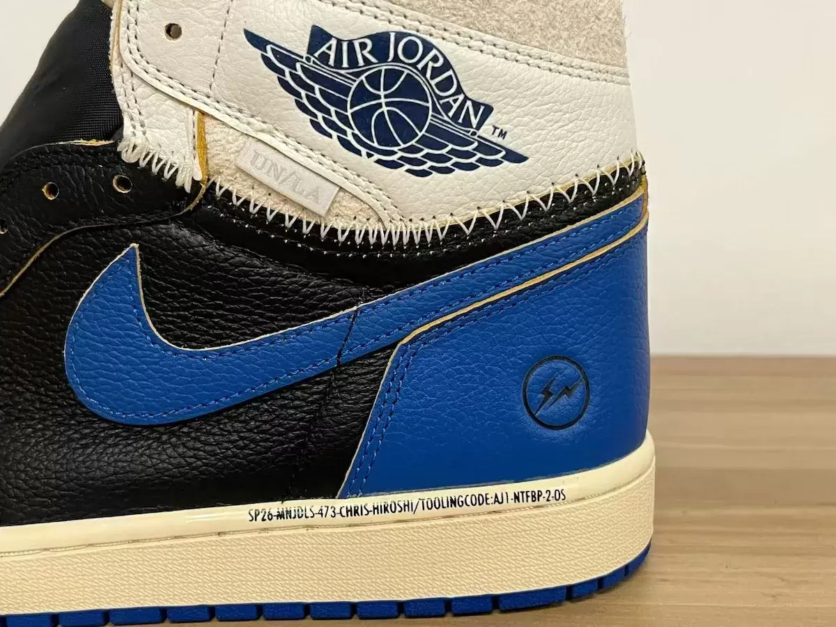 Union x Air Jordan 1, Union Los Angeles, Fragment x Air Jordan 1, fragment design, Air Jordan 1 - Fragment x Union x Air Jordan 1 High OG 包將於 2026 年春季發佈