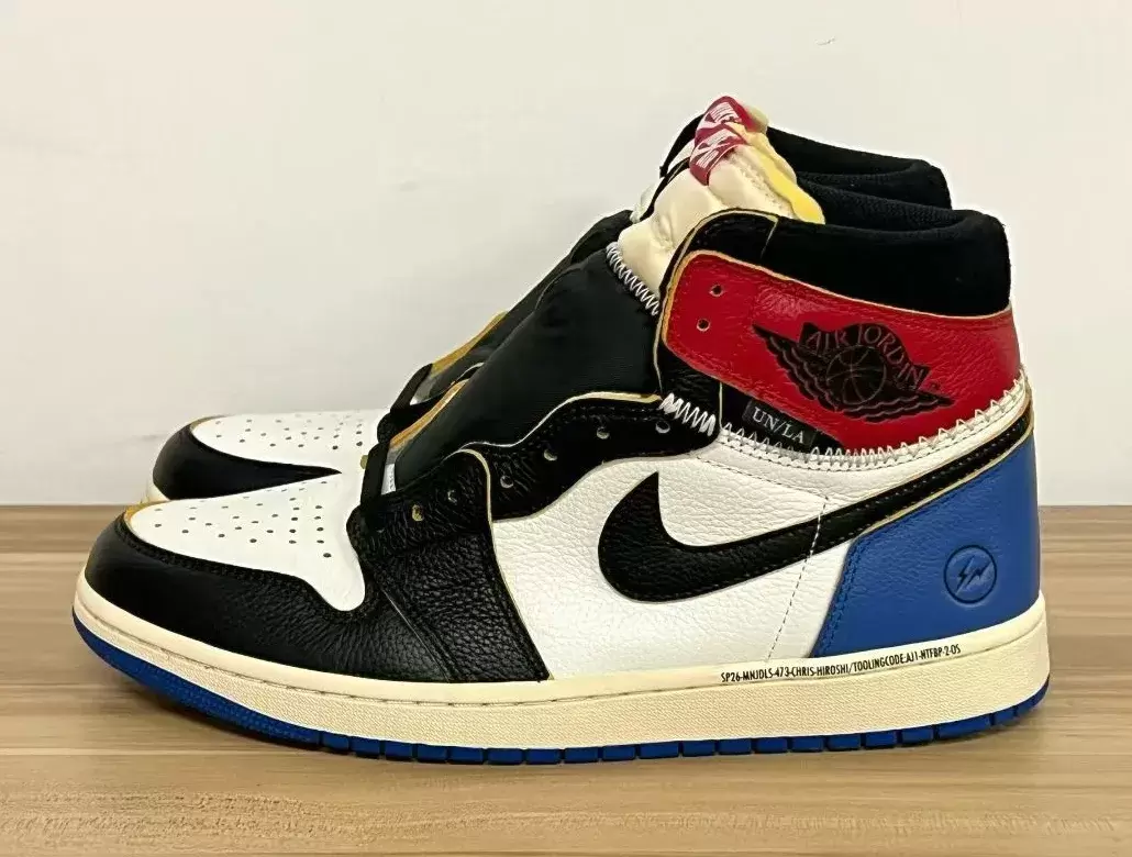 Union x Air Jordan 1, Union Los Angeles, Fragment x Air Jordan 1, fragment design, Air Jordan 1 - Fragment x Union x Air Jordan 1 High OG 包將於 2026 年春季發佈