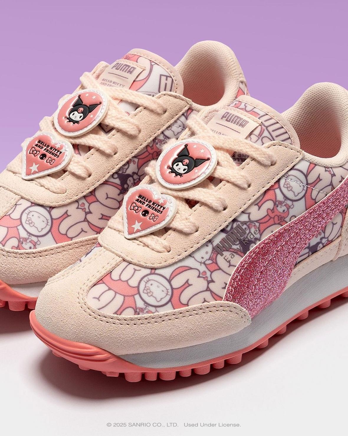 PUMA 與 Sanrio 再度攜手,推出 "Hello Kitty 和朋友們 "趣味兒童裝 PUMA Suede, PUMA Palermo, PUMA Easy Rider, PUMA Carina, Puma, Hello Kitty - PUMA 與 Sanrio 再度攜手,推出 "Hello Kitty 和朋友們 "趣味兒童裝