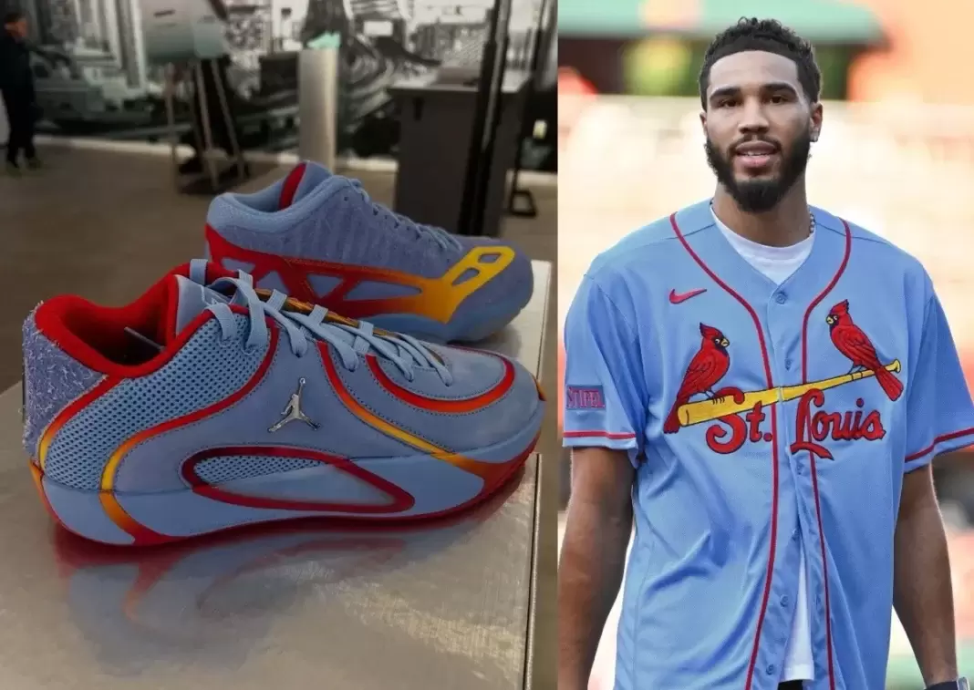 Jordan Tatum 4, Air Jordan 11 Low IE, Air Jordan 11 Low, Air Jordan 11, Air Jordan 1 - 喬丹-塔圖姆 4 x Air Jordan 11 Low IE "聖路易斯 "套裝將於 2025 年 11 月發佈