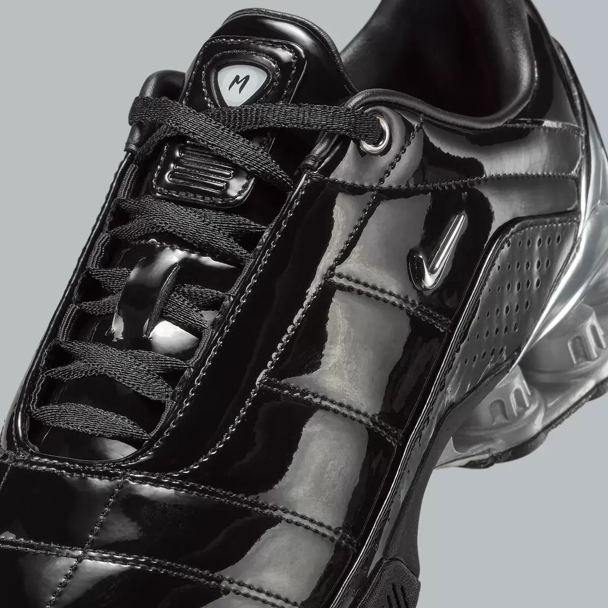 馬哈-阿姆斯特丹 x 耐克 T90 Shox Magia "黑色/金屬銀 "10 月 31 日發售 Nike Total 90, Nike T90 Shox Magia, Nike Shox, Nike - 馬哈-阿姆斯特丹 x 耐克 T90 Shox Magia "黑色/金屬銀 "10 月 31 日發售