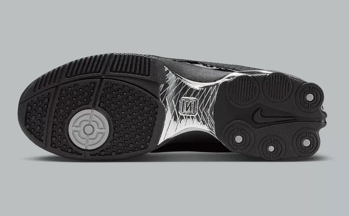 馬哈-阿姆斯特丹 x 耐克 T90 Shox Magia "黑色/金屬銀 "10 月 31 日發售 Nike Total 90, Nike T90 Shox Magia, Nike Shox, Nike - 馬哈-阿姆斯特丹 x 耐克 T90 Shox Magia "黑色/金屬銀 "10 月 31 日發售