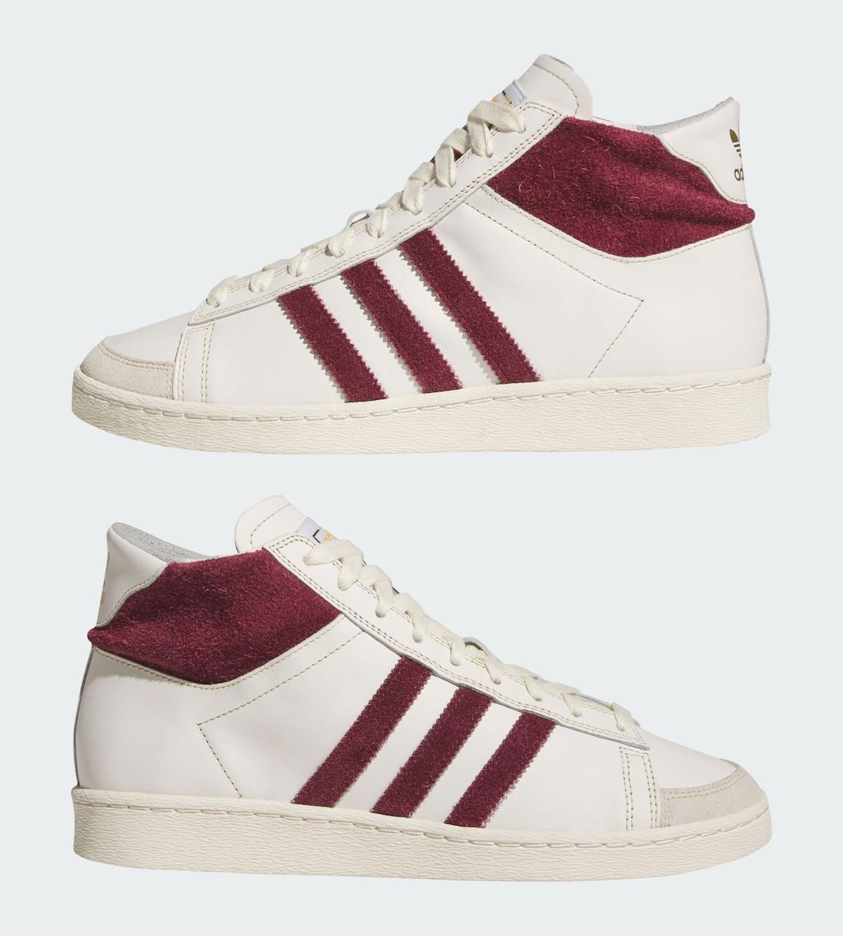 馬克-岡薩雷斯為阿迪達斯 Jabbar High 重塑白堊白和暗影紅配色 Mark Gonzales, adidas Jabbar, adidas - 馬克-岡薩雷斯為阿迪達斯 Jabbar High 重塑白堊白和暗影紅配色