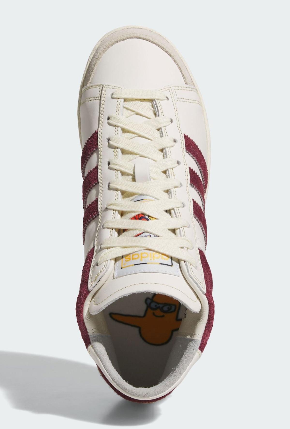 馬克-岡薩雷斯為阿迪達斯 Jabbar High 重塑白堊白和暗影紅配色 Mark Gonzales, adidas Jabbar, adidas - 馬克-岡薩雷斯為阿迪達斯 Jabbar High 重塑白堊白和暗影紅配色