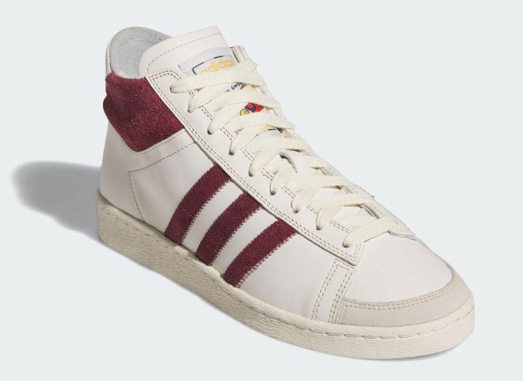 Mark Gonzales, adidas Jabbar, adidas - 馬克-岡薩雷斯為阿迪達斯 Jabbar High 重塑白堊白和暗影紅配色