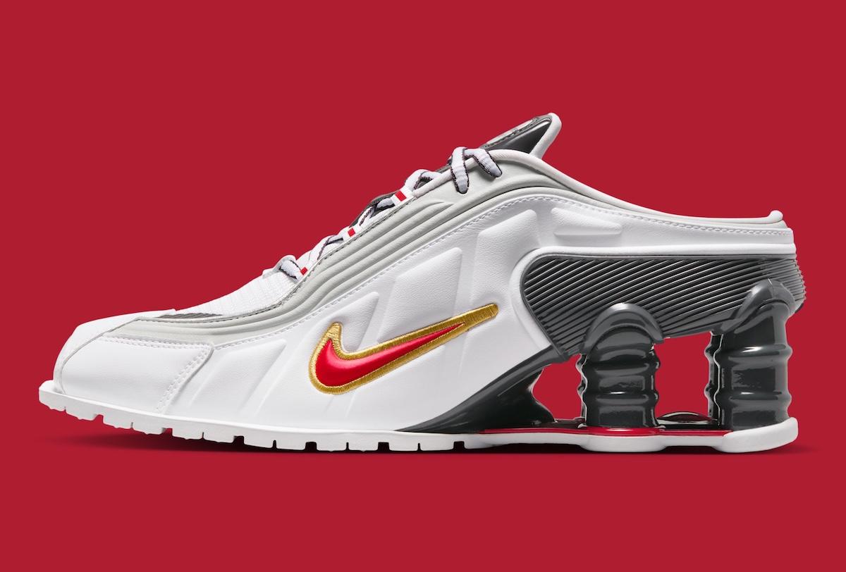馬丁-羅絲為 2025 年假日准備了新款 Nike Shox MR4 騾子 Nike Shox, Nike, Martine Rose - 馬丁-羅絲為 2025 年假日准備了新款 Nike Shox MR4 騾子