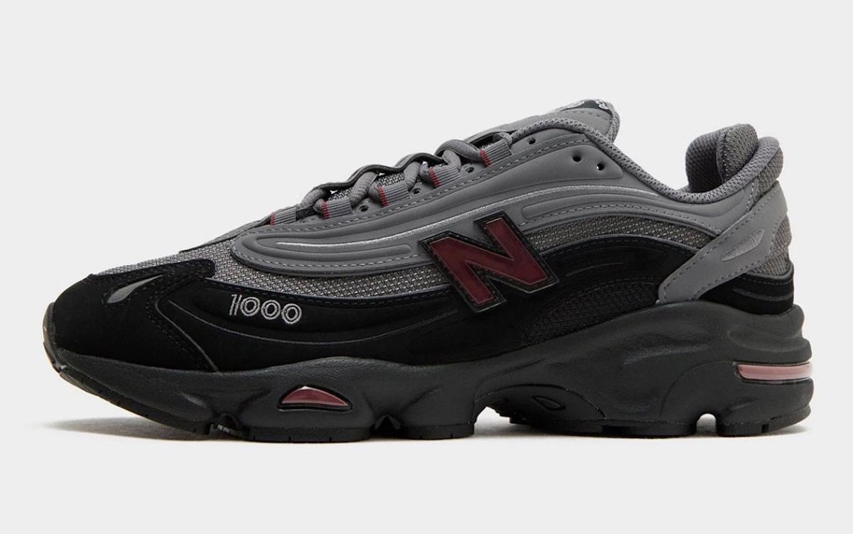 New Balance 1000 "灰色/酒紅色 "是 JD Sports 的獨家產品 New Balance 1000, New Balance, JD Sports - New Balance 1000 "灰色/酒紅色 "是 JD Sports 的獨家產品