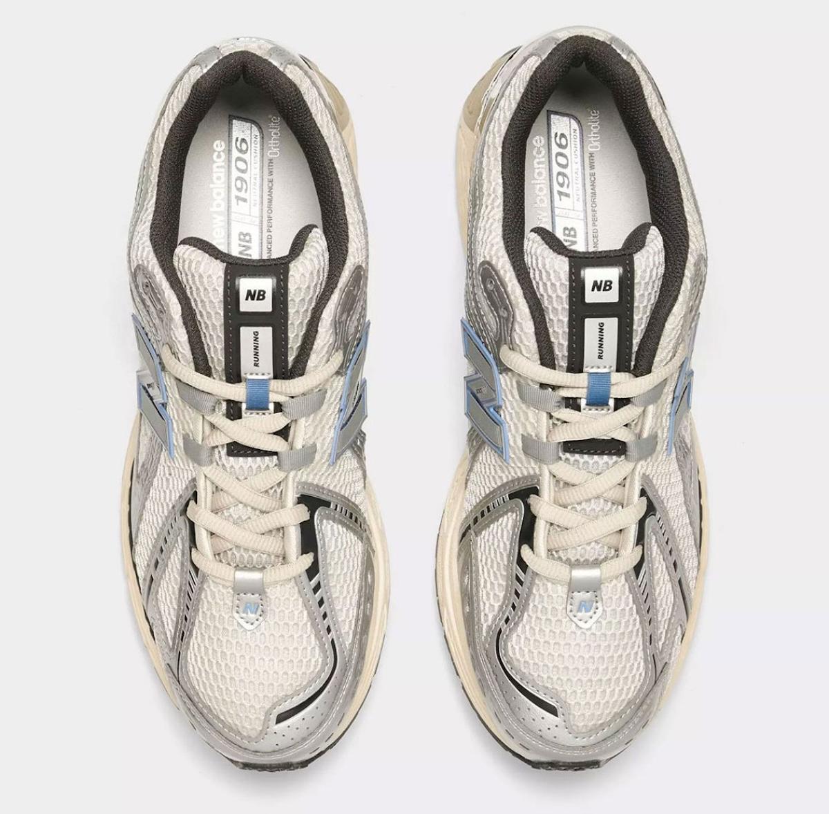 新百倫 1906R "銀色/藍色 "重現 2000 年代跑步者的活力 New Balance 1906, New Balance - 新百倫 1906R "銀色/藍色 "重現 2000 年代跑步者的活力