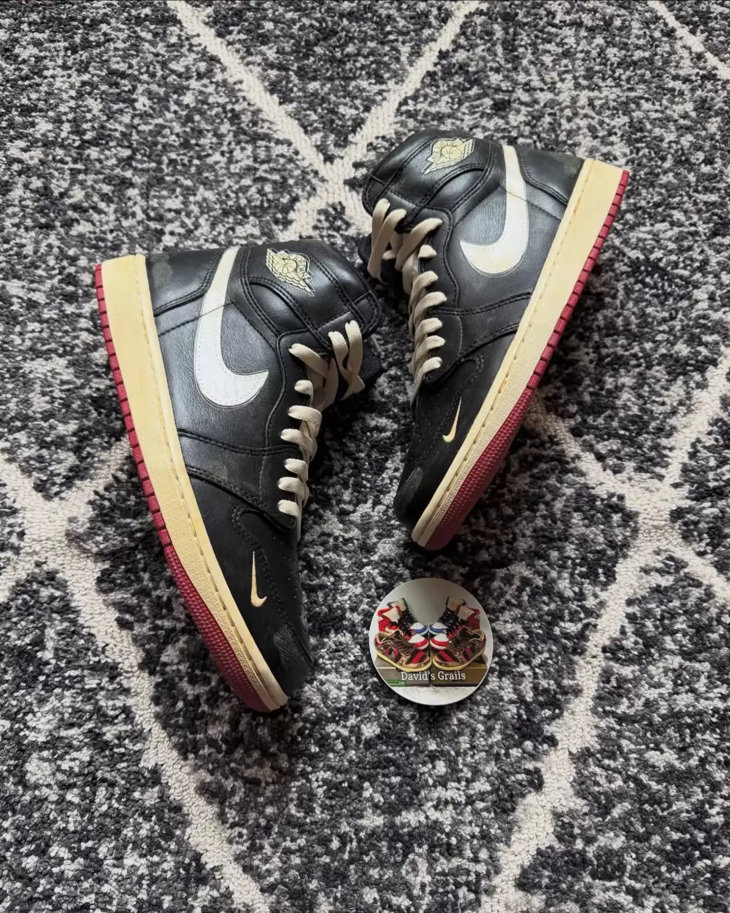 奈傑爾-希爾維斯特 x Air Jordan 1 High OG "Better With Time" 樣品曝光 Nigel Sylvester x Air Jordan 1, Nigel Sylvester, Air Jordan 1, Air Jordan - 奈傑爾-希爾維斯特 x Air Jordan 1 High OG "Better With Time" 樣品曝光
