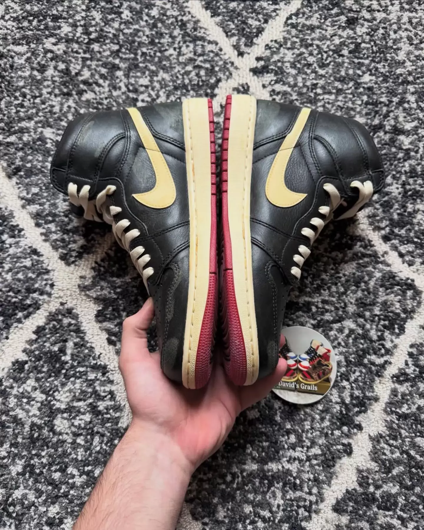 奈傑爾-希爾維斯特 x Air Jordan 1 High OG "Better With Time" 樣品曝光 Nigel Sylvester x Air Jordan 1, Nigel Sylvester, Air Jordan 1, Air Jordan - 奈傑爾-希爾維斯特 x Air Jordan 1 High OG "Better With Time" 樣品曝光