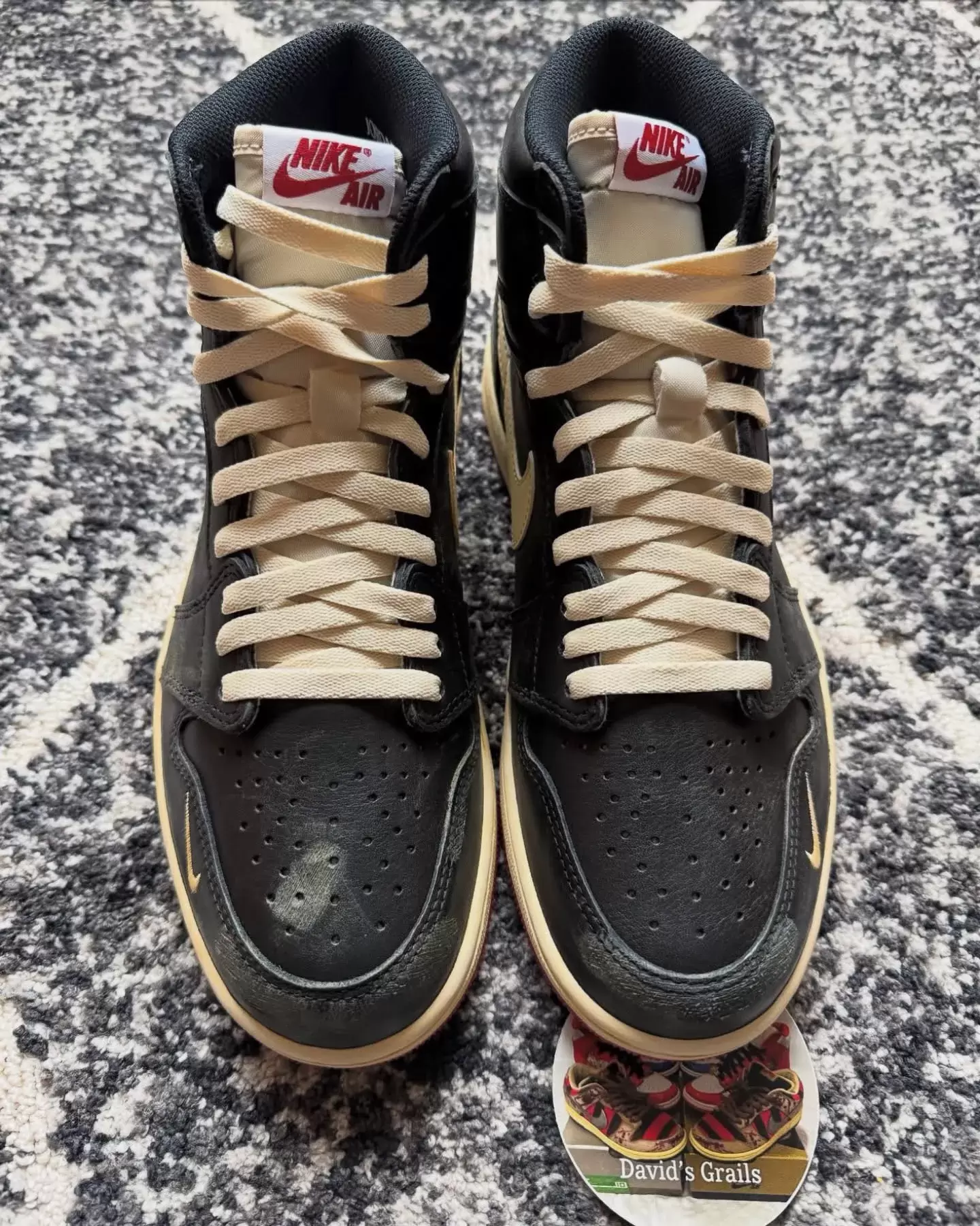 奈傑爾-希爾維斯特 x Air Jordan 1 High OG "Better With Time" 樣品曝光 Nigel Sylvester x Air Jordan 1, Nigel Sylvester, Air Jordan 1, Air Jordan - 奈傑爾-希爾維斯特 x Air Jordan 1 High OG "Better With Time" 樣品曝光