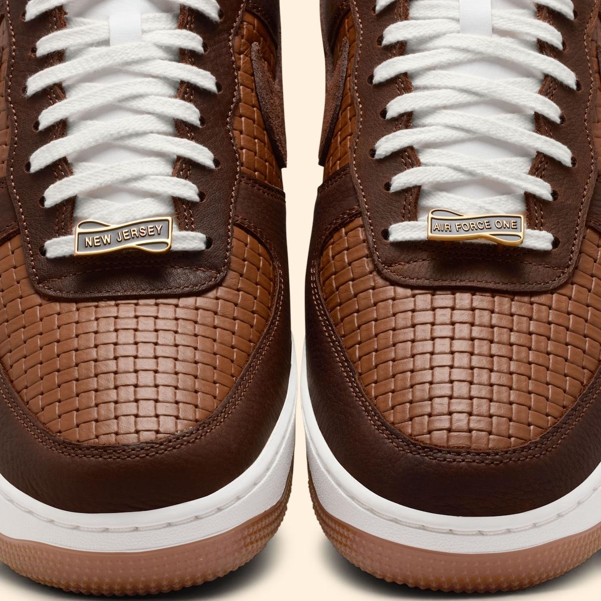 耐克 Air Force 1 Low "新澤西州 "以高級棕色皮革慶祝花園之州的誕生 Nike Air Force 1 Low, Nike Air Force 1, Nike - 耐克 Air Force 1 Low "新澤西州 "以高級棕色皮革慶祝花園之州的誕生