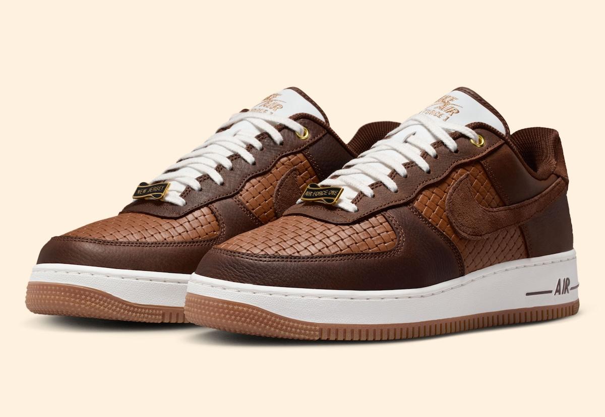 耐克 Air Force 1 Low "新澤西州 "以高級棕色皮革慶祝花園之州的誕生 Nike Air Force 1 Low, Nike Air Force 1, Nike - 耐克 Air Force 1 Low "新澤西州 "以高級棕色皮革慶祝花園之州的誕生