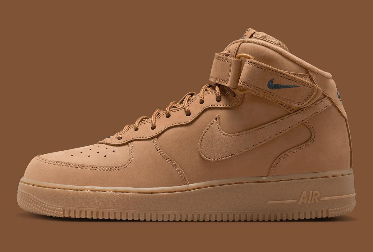 耐克 Air Force 1 Mid "亞麻布 "10 月 8 日回歸 Nike Air Force 1 Mid, Nike Air Force 1, Nike - 耐克 Air Force 1 Mid "亞麻布 "10 月 8 日回歸