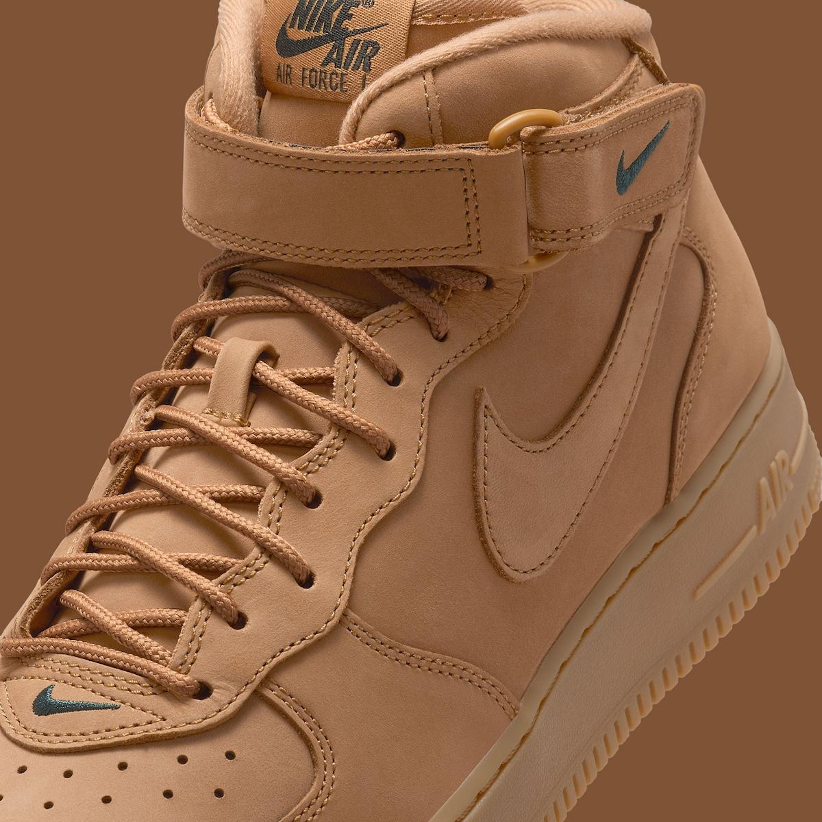 耐克 Air Force 1 Mid "亞麻布 "10 月 8 日回歸 Nike Air Force 1 Mid, Nike Air Force 1, Nike - 耐克 Air Force 1 Mid "亞麻布 "10 月 8 日回歸