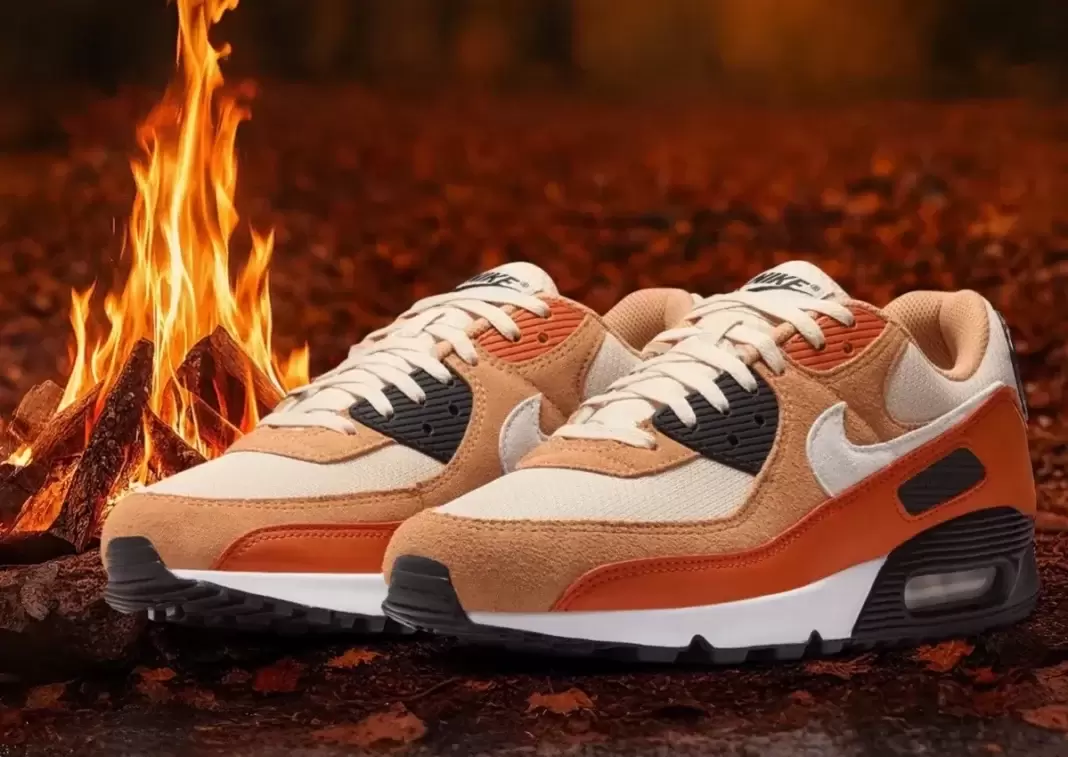 Nike Air Max 90, Nike Air Max, Nike - 耐克 Air Max 90 "篝火橙 "現已上市（2025 年 10 月）