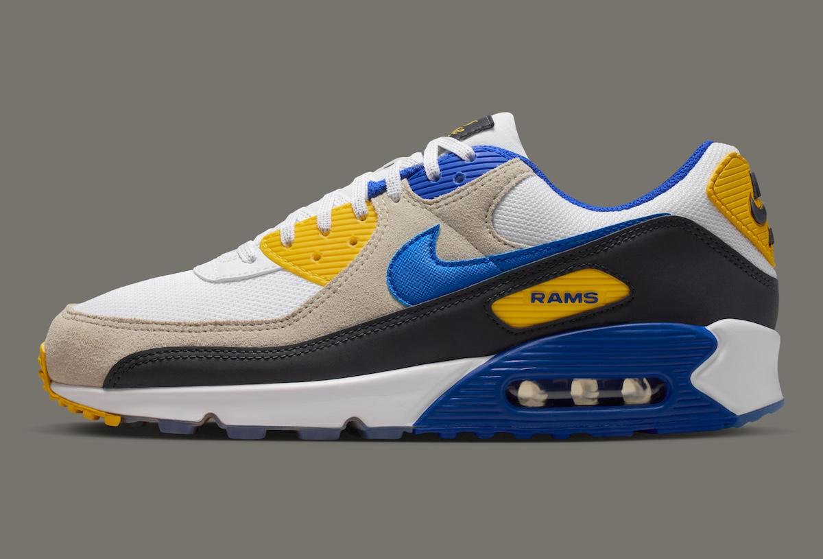 NFL x Nike Air Max 90 "對手包 "為比賽日注入活力 Nike Air Max 90, Nike Air Max, Nike - NFL x Nike Air Max 90 "對手包 "為比賽日注入活力