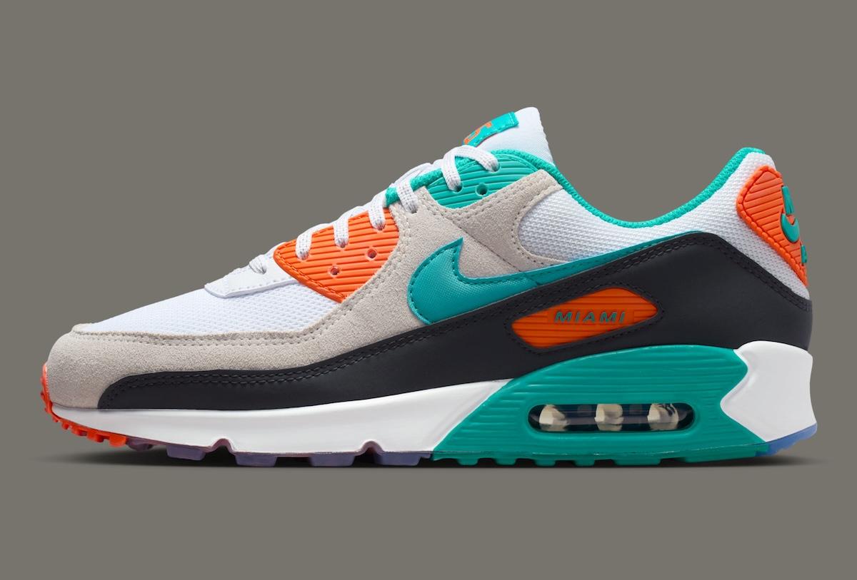 NFL x Nike Air Max 90 "對手包 "為比賽日注入活力 Nike Air Max 90, Nike Air Max, Nike - NFL x Nike Air Max 90 "對手包 "為比賽日注入活力