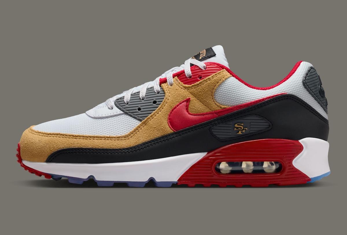 NFL x Nike Air Max 90 "對手包 "為比賽日注入活力 Nike Air Max 90, Nike Air Max, Nike - NFL x Nike Air Max 90 "對手包 "為比賽日注入活力