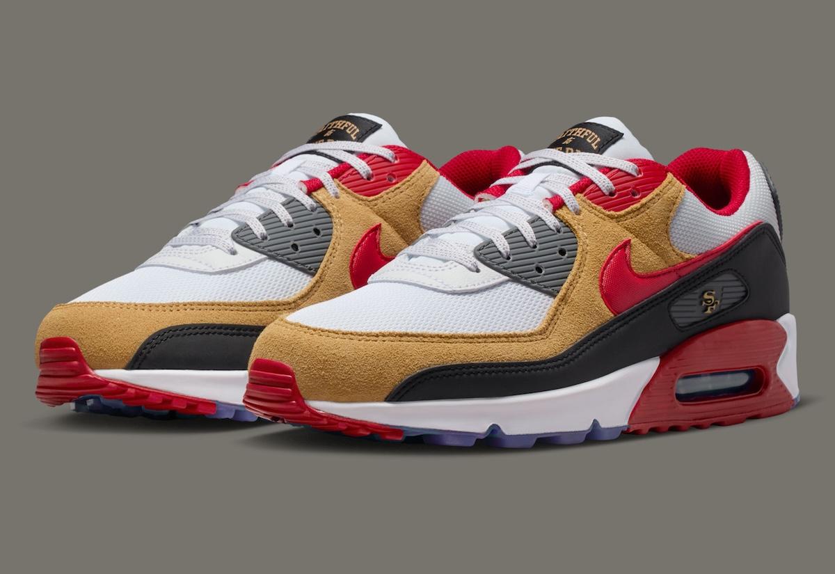 NFL x Nike Air Max 90 "對手包 "為比賽日注入活力 Nike Air Max 90, Nike Air Max, Nike - NFL x Nike Air Max 90 "對手包 "為比賽日注入活力