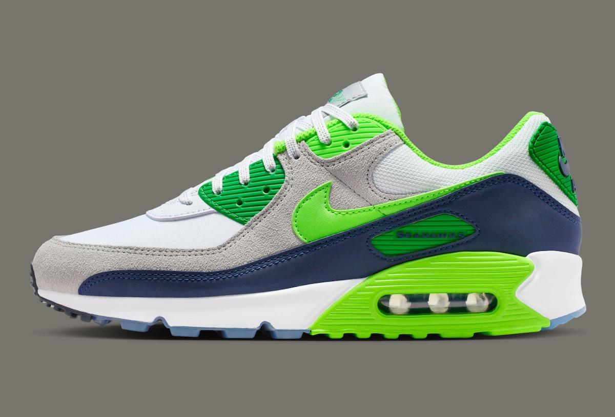 NFL x Nike Air Max 90 "對手包 "為比賽日注入活力 Nike Air Max 90, Nike Air Max, Nike - NFL x Nike Air Max 90 "對手包 "為比賽日注入活力