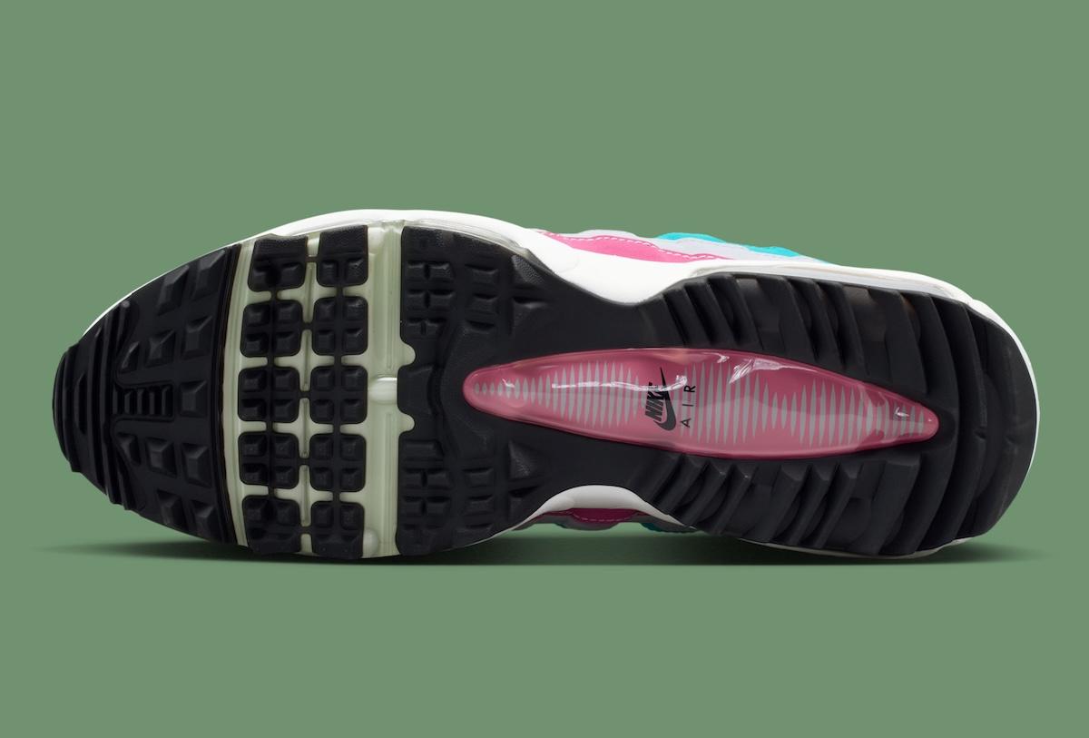 Nike Golf, Nike Air Max 95, Nike Air Max, Nike - 耐克 Air Max 95 高爾夫 "牡丹 "綻放花朵活力