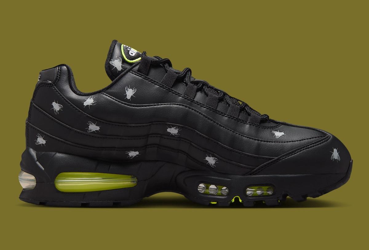耐克 Air Max 95 配有 3M 反光 "蒼蠅 "圖案 Nike Air Max 95, Nike Air Max, Nike - 耐克 Air Max 95 配有 3M 反光 "蒼蠅 "圖案