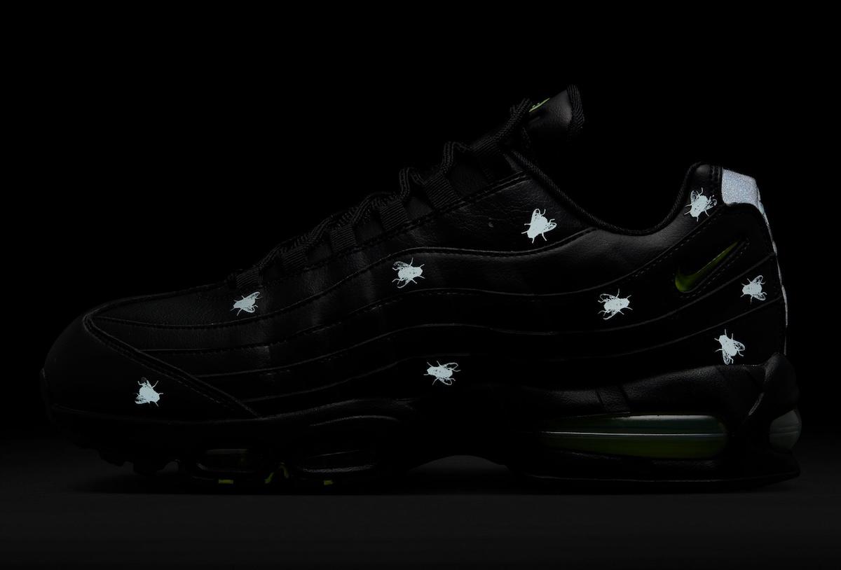 耐克 Air Max 95 配有 3M 反光 "蒼蠅 "圖案 Nike Air Max 95, Nike Air Max, Nike - 耐克 Air Max 95 配有 3M 反光 "蒼蠅 "圖案
