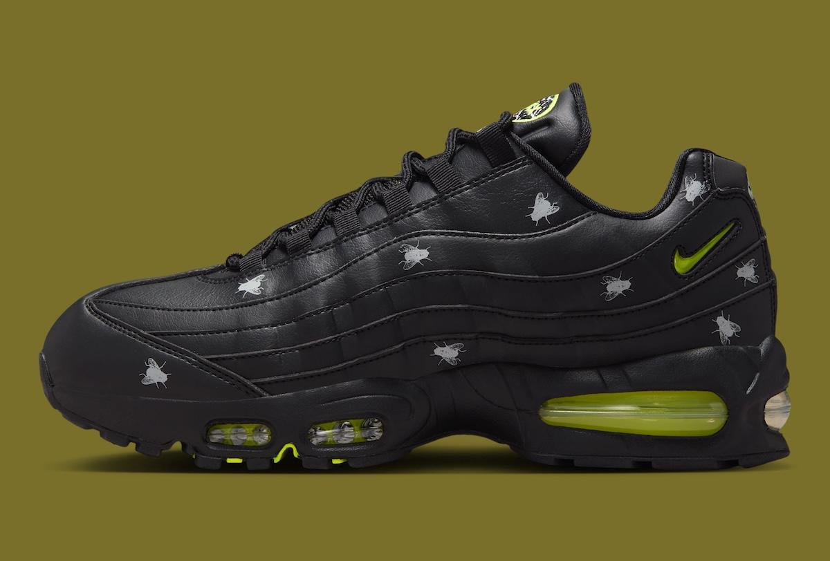 耐克 Air Max 95 配有 3M 反光 "蒼蠅 "圖案 Nike Air Max 95, Nike Air Max, Nike - 耐克 Air Max 95 配有 3M 反光 "蒼蠅 "圖案