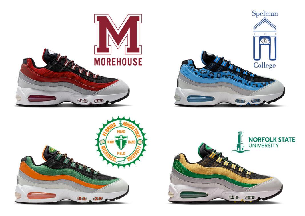 Nike Air Max 95, Nike Air Max, Nike - 耐克 Air Max 95 Yardrunners HBCU 系列 10 月 14 日發佈